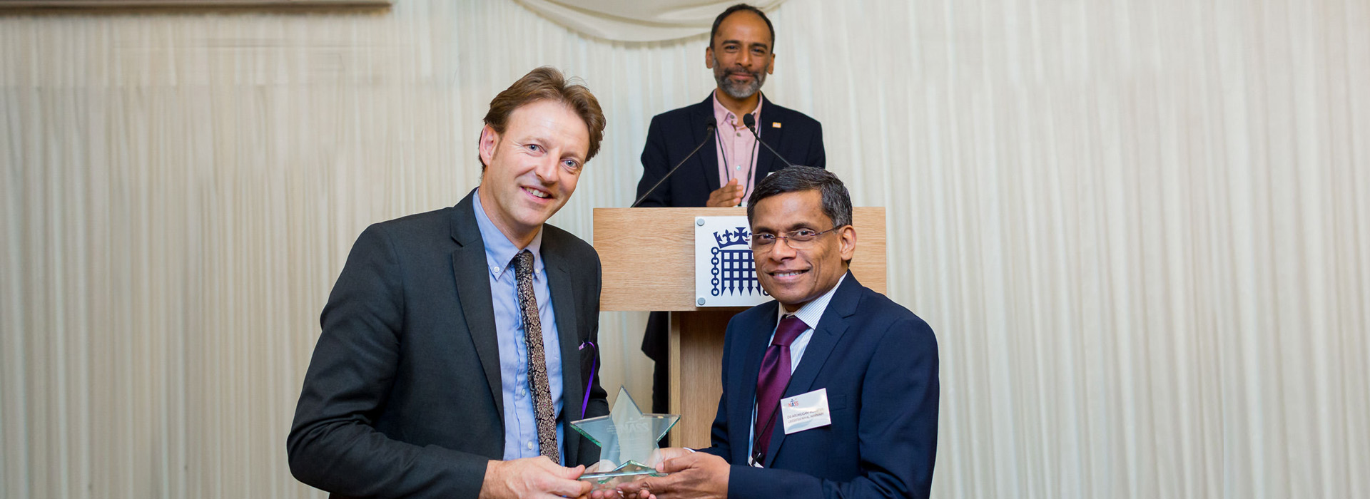 Dr Moorthy & Derek Thomas MP